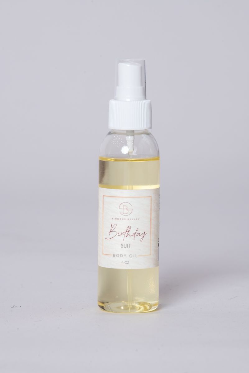 Birthday Suit Body Oil by Simmons Beauty